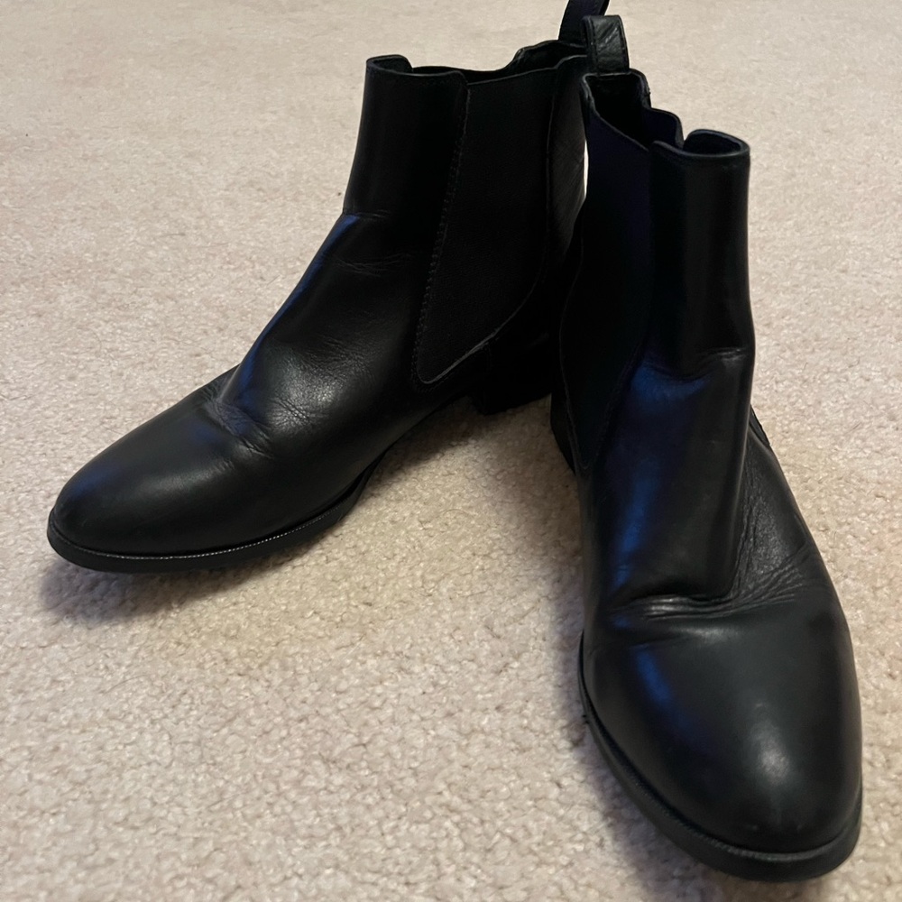 LK Bennett Black Ankle Chelsea Boot, Size 7.5